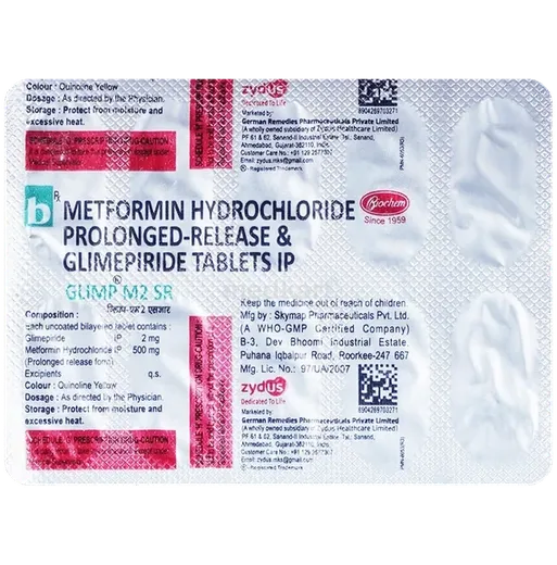glimp m2 sr tablet 10's